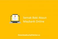 Semak Baki Akaun Maybank Online