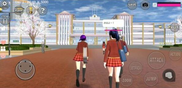 Ekplorasi Sakura School Simulator